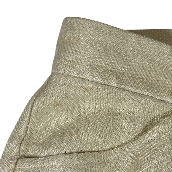 RALPH LAUREN BLACK LABEL 100% Linen Herringbone Trousers - Made in USA - Sz 8 - Picture 11 of 16